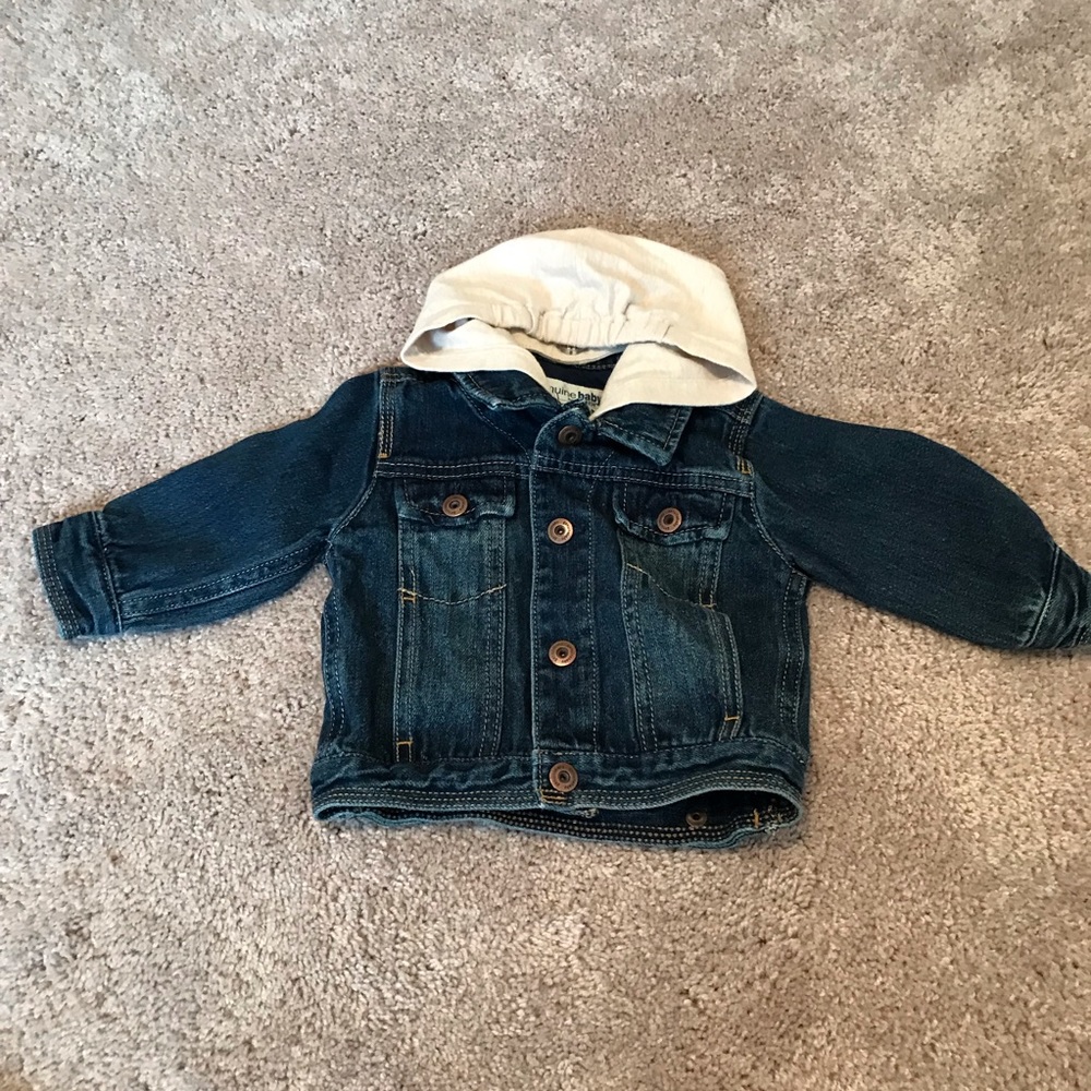 9m Genuine Baby by Oshkosh Jean Jacket with Hood